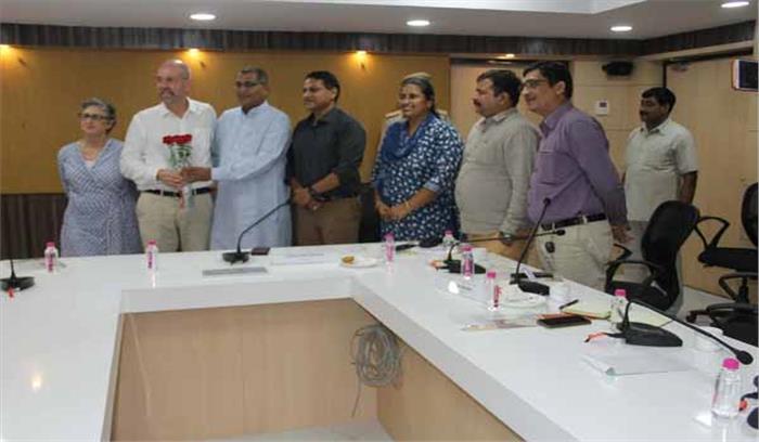 स्मार्ट सिटी के लिये अमरीकी विशेषज्ञों के साथ चर्चा