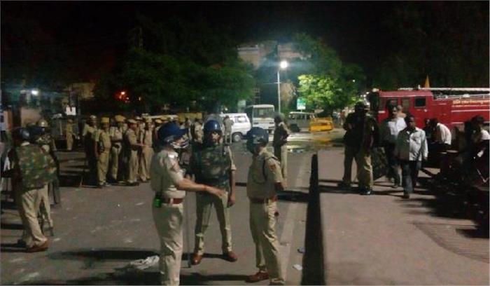 जयपुर में कर्फ्यू ग्रस्त क्षेत्रों में हालात सामान्य