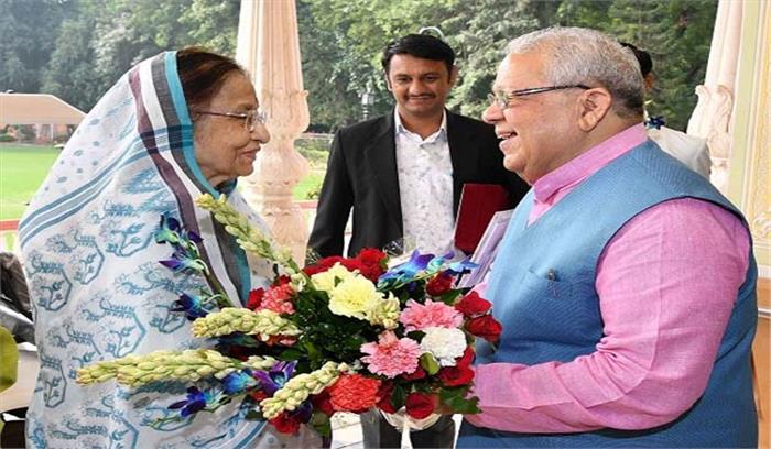 राजस्थान के मिश्र से प्रतिभा ने की मुलाकात