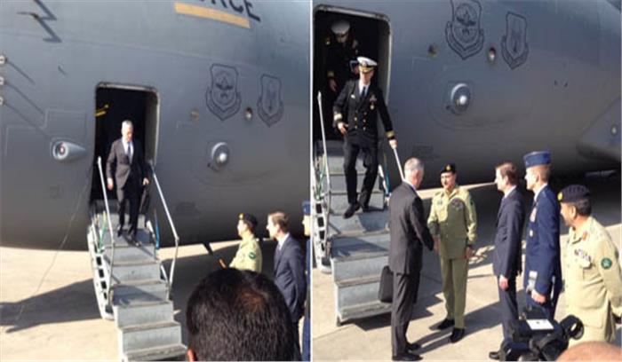 पाकिस्तान पहुंचे अमेरिका के रक्षा मंत्री जेम्स मैट्टिस