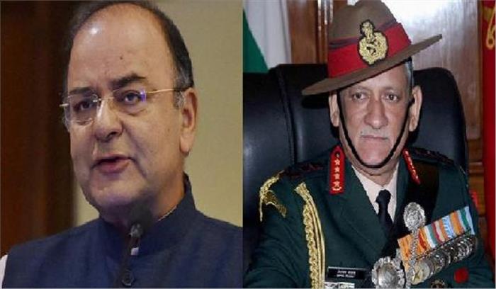 ​​​​​​​जम्मू-कश्मीर: अरुण जेटली और बिपिन रावत सुरक्षा हालात की समीक्षा करेंगे