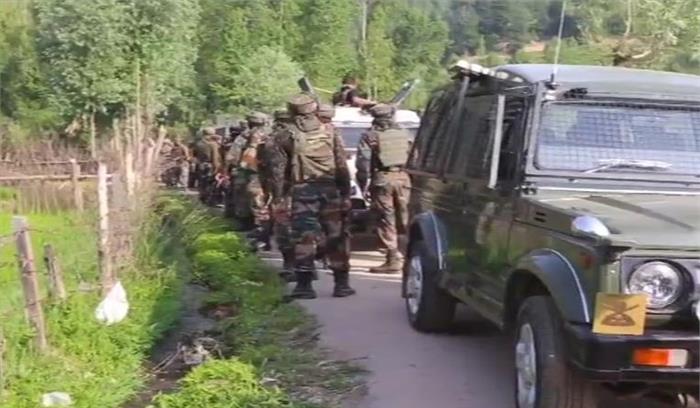 जम्मू के कुपवाड़ा में सुरक्षाबलों के गश्ती दल पर हमला, तलाशी अभियान शुरू