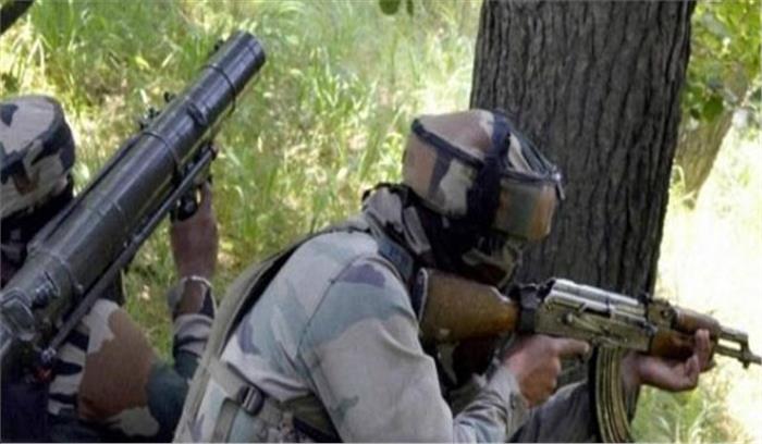 कश्मीर: मुठभेड़ में 1 जवान शहीद और 1 आतंकी ढेर कश्मीर: मुठभेड़ में 1 जवान शहीद और 1 आतंकी ढेर