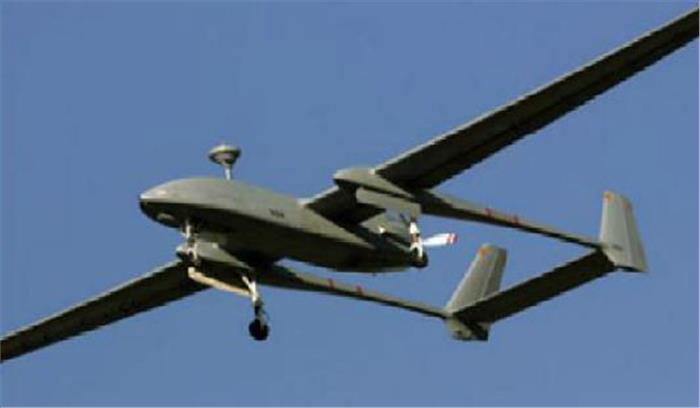 जम्मू-कश्मीर में वायु सेना का यूएवी विमान दुर्घटनाग्रस्त