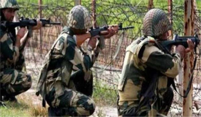 जम्मू के पुंछ जिले में नियंत्रण रेखा पर भारी गोलीबारी