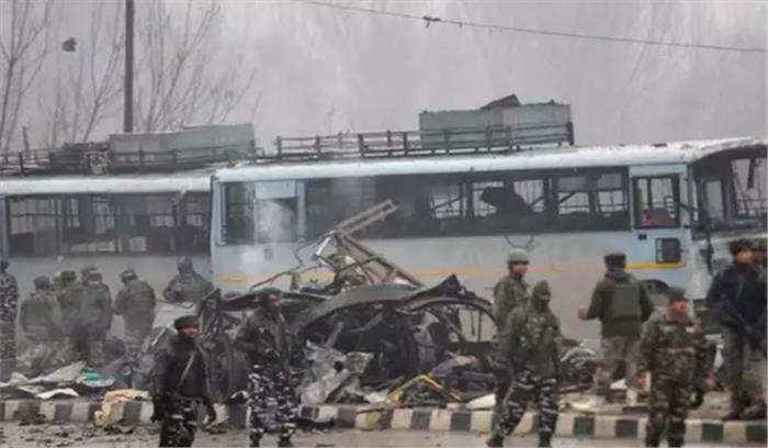 राजस्थान: पुलवामा हमले के विरोध में धरना प्रदर्शन