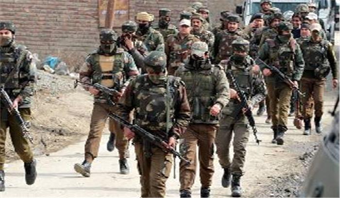 जम्मू कश्मीर : तलाशी अभियान चलाया गया