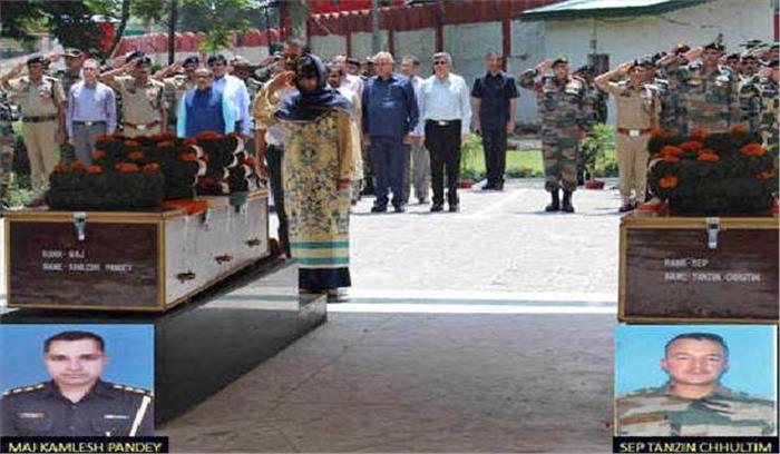 शोपियां :सेना का 1 मेजर और जवान शहीद, 2 आतंकी ढेर