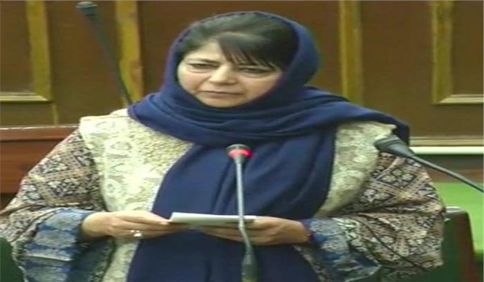 महबूबा ने भारत-पाकिस्तान वार्ता की जरूरत पर बल दिया