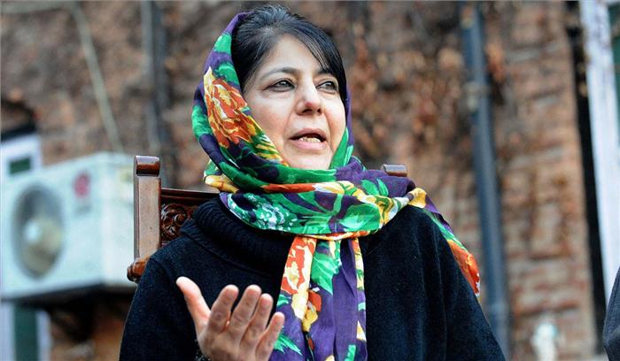 पीडीपी-कांग्रेस गठबंधन सरकार की कोई संभावना नहीं:  महबूबा मुफ्ती