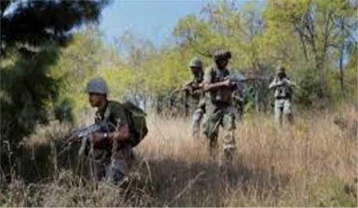 कुपवाड़ा में सुरक्षा बलों  का गहन तलाशी अभियान