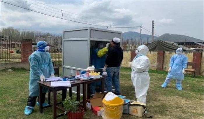 जम्मू-कश्मीर में कोराना के 35 नए मामले, कुल संख्या 700 के पार जम्मू-कश्मीर में कोराना के 35 नए मामले, कुल संख्या 700 के पार