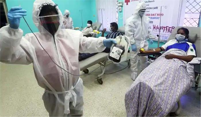 जम्मू-कश्मीर में कोरोना 624 नए मामले, 655 स्वस्थ