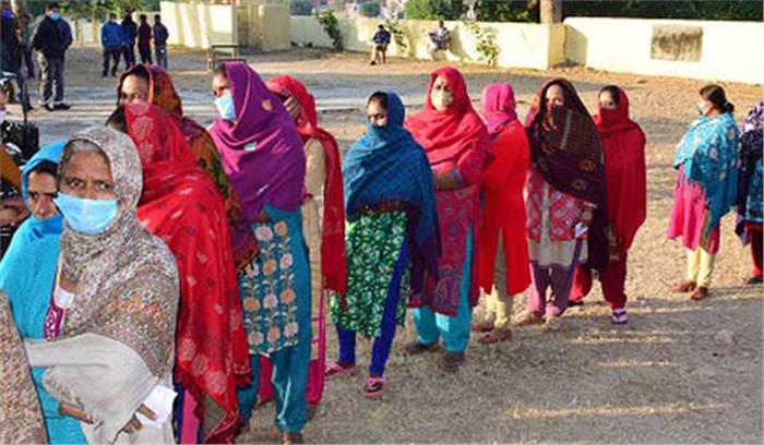 डीडीसी चुनाव के दूसरे चरण में हुआ 48.62 प्रतिशत मतदान