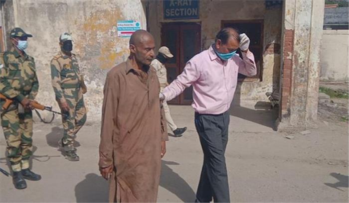 जम्मू-कश्मीर में पकड़ा गया पाकिस्तानी घुसपैठिया