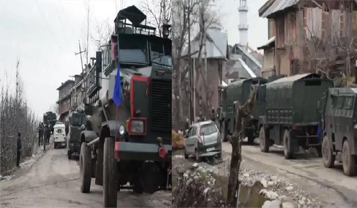 शोपियां एनकाउंटर: सेना के घेरे में फंसा जैश कमांडर, एक आतंकी ढेर