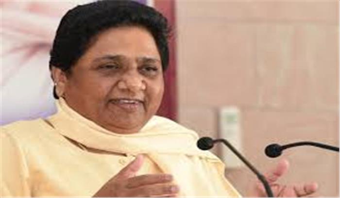 कश्मीरियों को भविष्य में केंद्र सरकार के फैसले का लाभ मिलेगा : मायावती