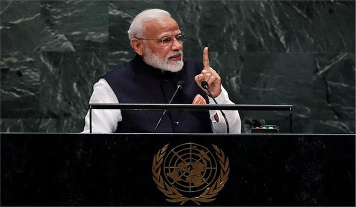 पाकिस्तान ने आतंक को दिया बढ़ावा, भारत कश्मीर में विकास को अग्रसर : भारत