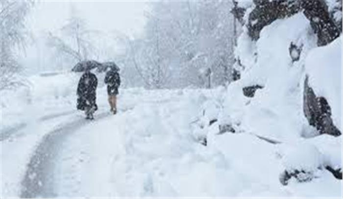 जम्मू - कश्मीर में अगले 48 घंटे  तक बारिश, बर्फबारी की संभावना