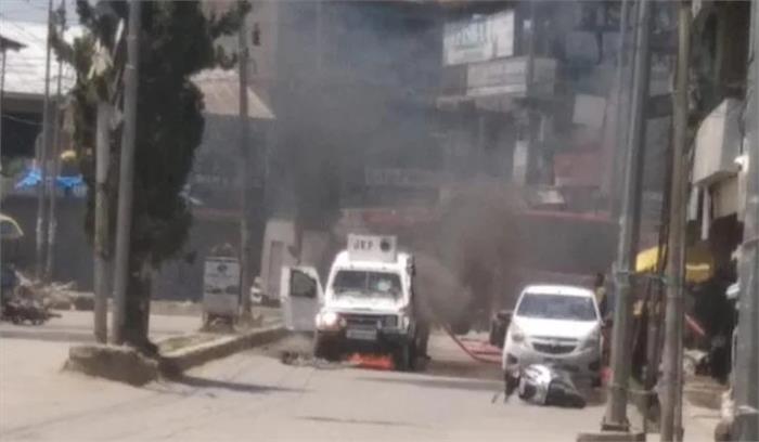 जम्मू-कश्मीर के सोपोर में आतंकी हमला, 2 नागरिक और 2 पुलिसकर्मी शहीद