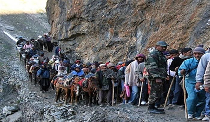 खराब मौसम के कारण अमरनाथ यात्रा हुई स्थगित