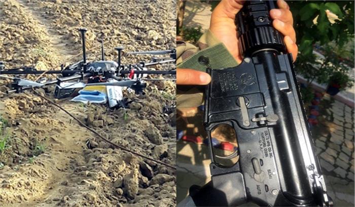 अब जम्मू में सीमा पार से ड्रोन से हथियारों की सप्लाई का नाकाम प्रयास