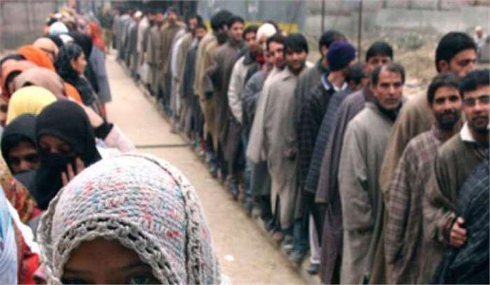 जम्मू एवं कश्मीर :शांतिपूर्ण रहा तीसरे चरण का पंचायत चुनाव मतदान