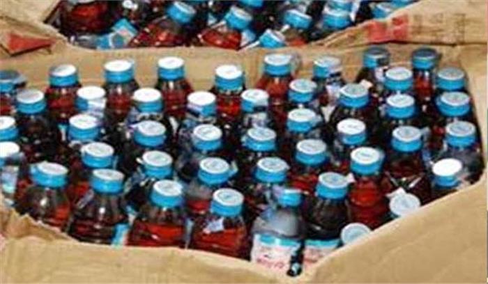 ऑटो रिक्शा पर लदी 20 कार्टन विदेशी शराब बरामद