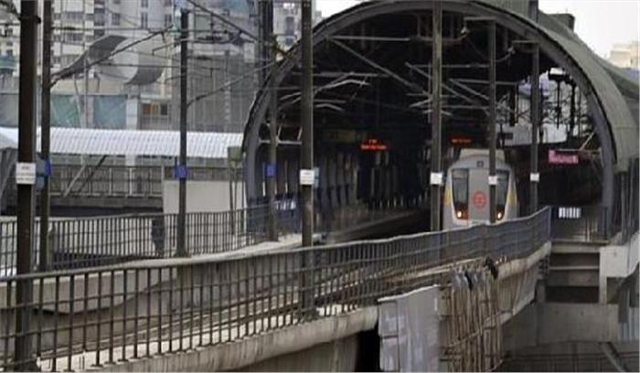 जनकपुरी वेस्ट में मेट्रो ट्रैक पर गिरने से शख्स की मौत