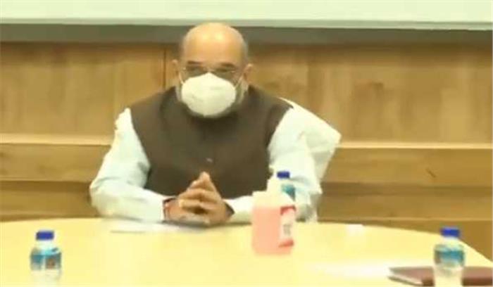 जनता के हित में मिलकर कोरोना से लड़ें सभी दल : शाह