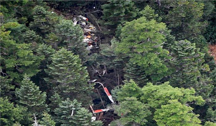 जापान सरकार का हेलीकॉप्टर गुंमा की पहाड़ियों में दुर्घटनाग्रस्त, 9 क्रू सदस्यों की मौत