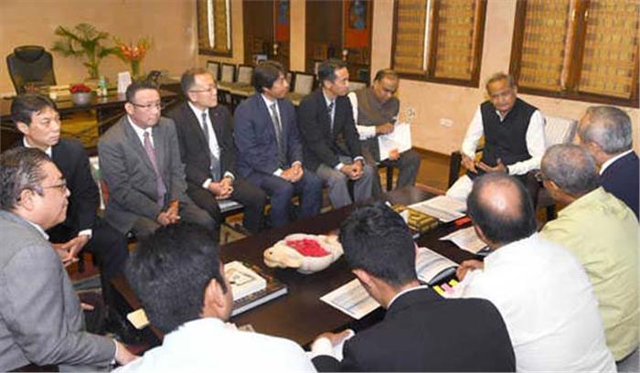 जापानी कंपनियों को निवेश के लिए पूरा सहयोग करेगी सरकार : गहलोत