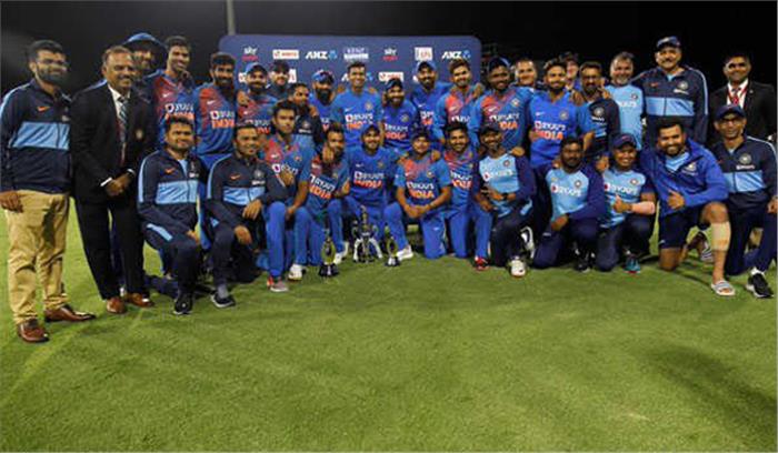 भारत ने न्यूजीलैंड को 5-0 से किया क्लीन स्वीप