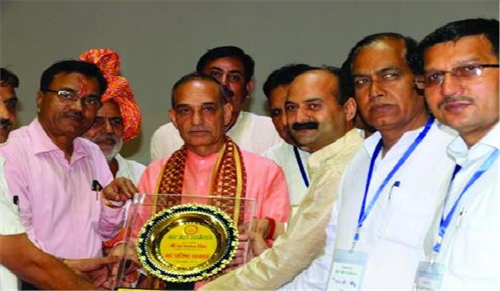 जाट समाज के महासम्मेलन में प्रतिभाओं को किया गया सम्मानित