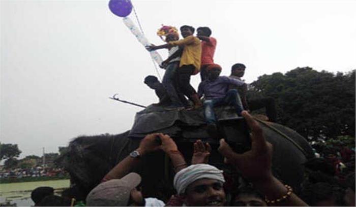 जौनपुर में कजगांव का ऐतिहासिक कजली मेला मनाया गया