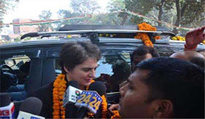 अर्थव्यवस्था में सुधार पर सरकार का ध्यान नहीं: प्रियंका अर्थव्यवस्था में सुधार पर सरकार का ध्यान नहीं: प्रियंका