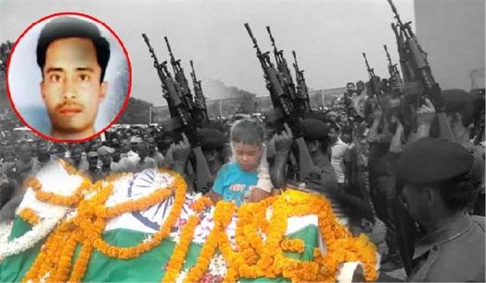 जवान बृजेन्द्र सिंह पंचतत्व में विलीन