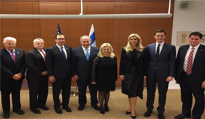 इवांका ट्रंप के नेतृत्व में जेरूसलम में अमेरिकी दूतावास का उद्घाटन