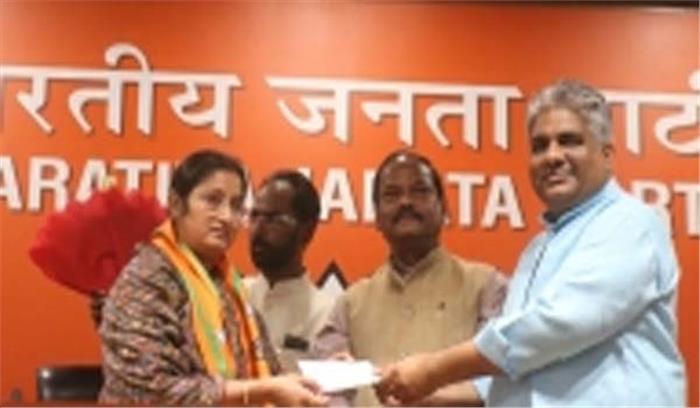 झारखंड की राजद अध्यक्ष अन्नपूर्णा भाजपा में शामिल