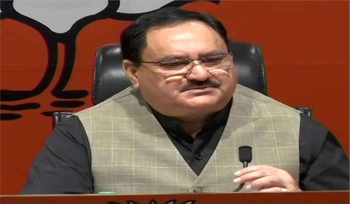 झारखंड : आगामी चुनावों पर नड्डा ने की नेताओं के साथ चर्चा