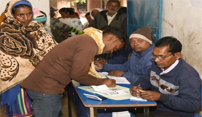 झारखंड में झामुमो-कांग्रेस-राजद सरकार बनने की संभावना : एग्जिट पोल झारखंड में झामुमो-कांग्रेस-राजद सरकार बनने की संभावना : एग्जिट पोल