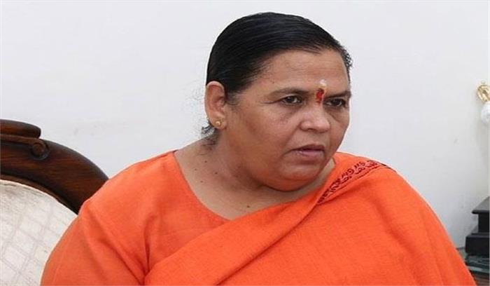 झारखंड 15 नवंबर तक खुले में शौच से होगा मुक्त : उमा भारती