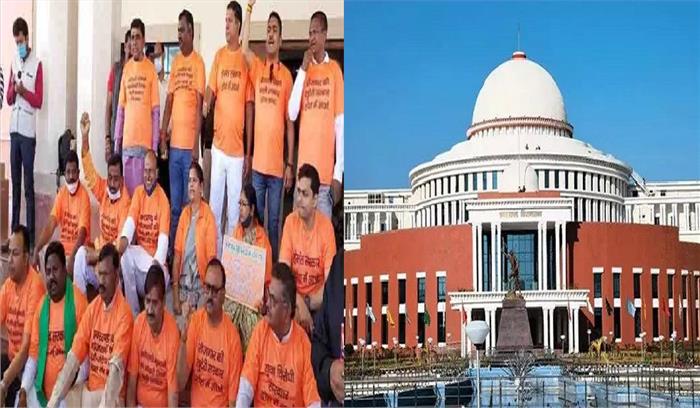 झारखंड विधानसभा में भगवा टी-शर्ट पर हंगामा, कार्यवाही स्थगित