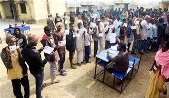 झारखंड में 12 सीटों पर मतदान समाप्त, पांच पर जारी, कुल 57.69 प्रतिशत पड़े वोट