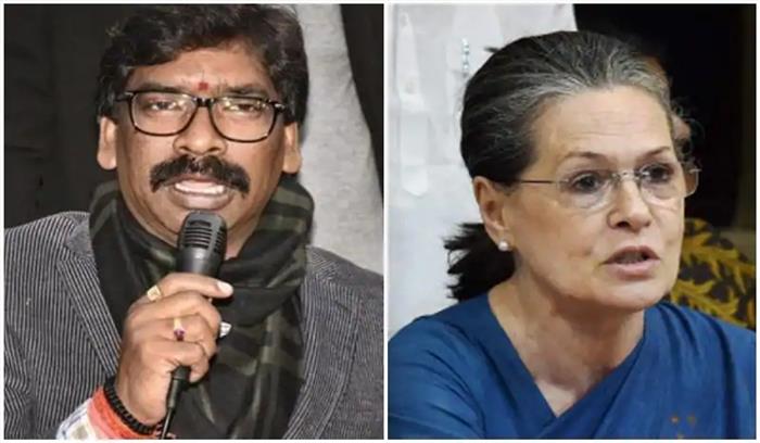 सोनिया गांधी से मुलाकात करेंगे हेमंत सोरेन