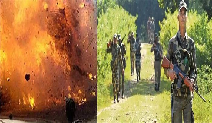 झारखंड के चाईबासा में आइईडी विस्फोट, दो जवान शहीद