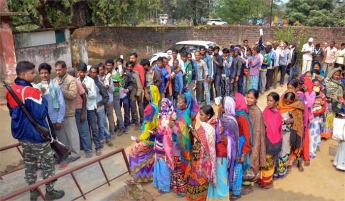 झारखंड विधानसभा चुनाव : सुबह 11 बजे तक 29.19 प्रतिशत मतदान