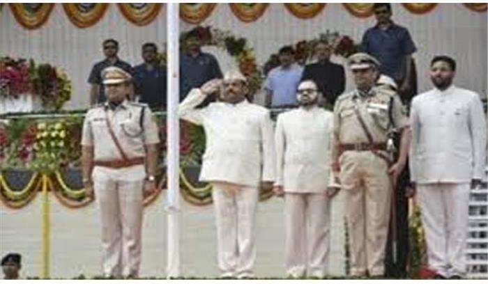 झारखंड में स्वतंत्रता दिवस मनाया गया