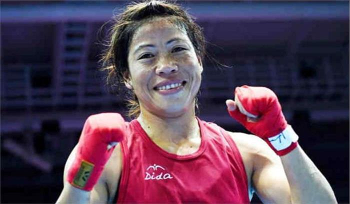 विश्न महिला मुक्केबाजी : मैरी कॉम क्वार्टर फाइनल में