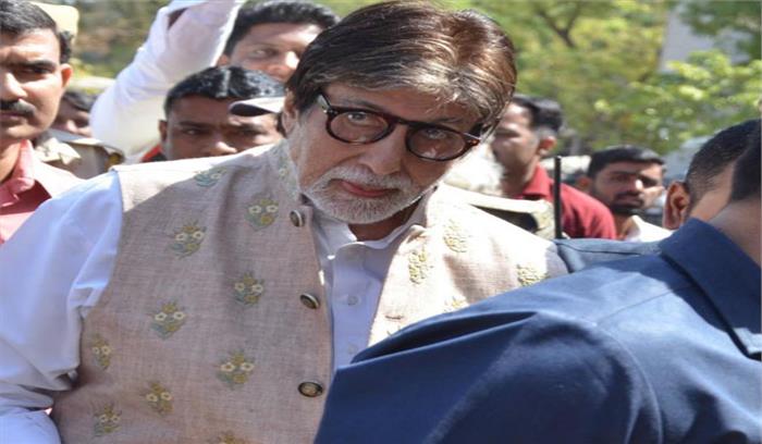 जोधपुर में ठग्स ऑफ हिंदोस्तान की शूटिंग के बाद महानायक अमिताभ बच्चन मुंबई लौटे